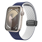 For Apple Watch Series 7 41mm / Royal Blue White