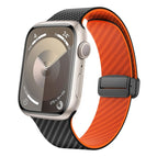 For Apple Watch 42mm / Black Orange