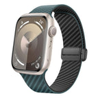For Apple Watch 38mm / Deep Green Black