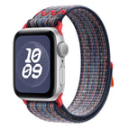 For Apple Watch Series 4 40mm / Blue with Red