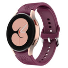 Sunflower Pattern Embossed Silicone Watch Band, For Samsung Galaxy Watch 6 - DealBuddy