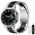 For Samsung Galaxy Watch 6 / 5 / 4 / Silver Black