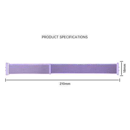 Woven Nylon Loop Watch Band