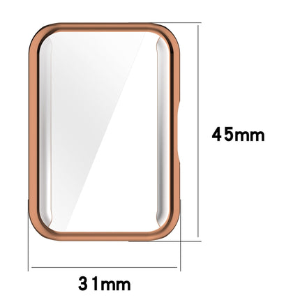 Full Coverage TPU Electroplated Watch Protective Case, For Samsung Galaxy Fit 3 - DealBuddy