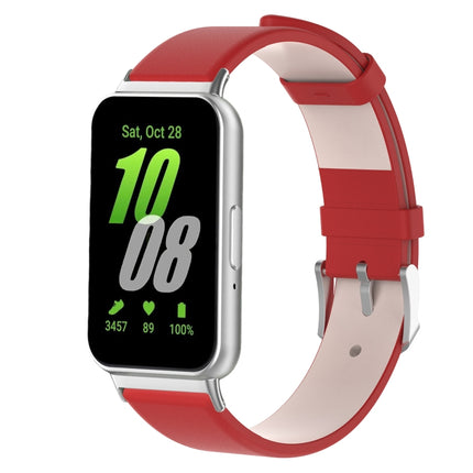 PU Leather Watch Band, For Samsung Galaxy Fit 3 - DealBuddy