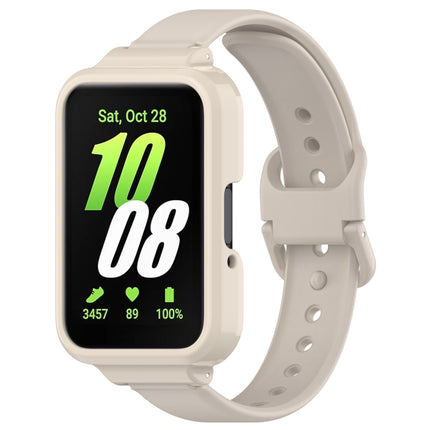 Half Coverage PC Watch Case + Silicone Watch Band Set, For Samsung Galaxy Fit 3 - DealBuddy