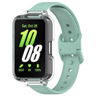 Half Coverage PC Watch Case + Silicone Watch Band Set, For Samsung Galaxy Fit 3 - DealBuddy