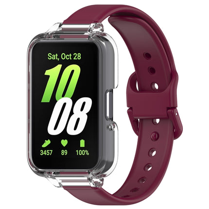 Half Coverage PC Watch Case + Silicone Watch Band Set, For Samsung Galaxy Fit 3 - DealBuddy