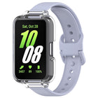 Half Coverage PC Watch Case + Silicone Watch Band Set, For Samsung Galaxy Fit 3 - DealBuddy