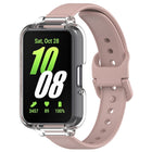 Half Coverage PC Watch Case + Silicone Watch Band Set, For Samsung Galaxy Fit 3 - DealBuddy