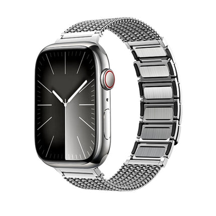 Magnetic Clasp Braided Chain Stainless Steel Watch Band
