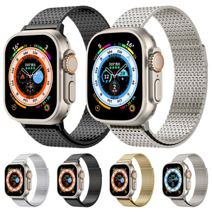 Milanese Loop Magnetic Clasp Stainless Steel Watch Band, For Apple Watch 42mm, For Apple Watch 38mm - DealBuddy