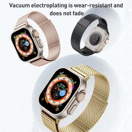 Milanese Loop Magnetic Clasp Stainless Steel Watch Band, For Apple Watch SE 2023 44mm, For Apple Watch SE 2023 40mm, For Apple Watch Ultra 2 49mm, For Apple Watch Series 9 45mm, For Apple Watch Series 9 41mm, For Apple Watch Ultra 49mm                 ... - DealBuddy