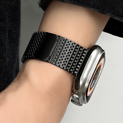 Milanese Loop Magnetic Clasp Stainless Steel Watch Band, For Apple Watch 42mm, For Apple Watch 38mm - DealBuddy