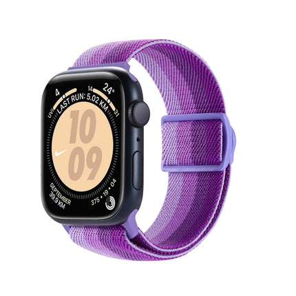 Carbon Fiber Texture Snap Buckle Nylon Watch Band