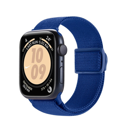 Carbon Fiber Texture Snap Buckle Nylon Watch Band