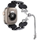 Resin Retractable Chain Watch Band, For Apple Watch Ultra 2 49mm, For Apple Watch Series 9 45mm - DealBuddy