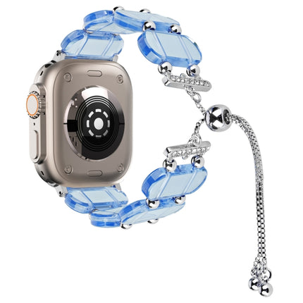 Resin Retractable Chain Watch Band, For Apple Watch Series 9 41mm, For Apple Watch Ultra 49mm - DealBuddy