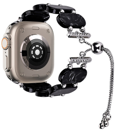 Resin Retractable Chain Watch Band, For Apple Watch Series 9 41mm, For Apple Watch Ultra 49mm - DealBuddy