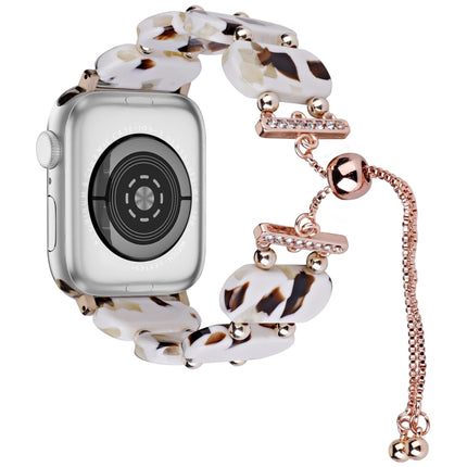 Resin Retractable Chain Watch Band, For Apple Watch SE 40mm, For Apple Watch SE 44mm - DealBuddy
