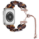 Resin Retractable Chain Watch Band, For Apple Watch SE 40mm, For Apple Watch SE 44mm - DealBuddy