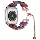 Resin Retractable Chain Watch Band, For Apple Watch Series 6 40mm, For Apple Watch Series 6 44mm - DealBuddy
