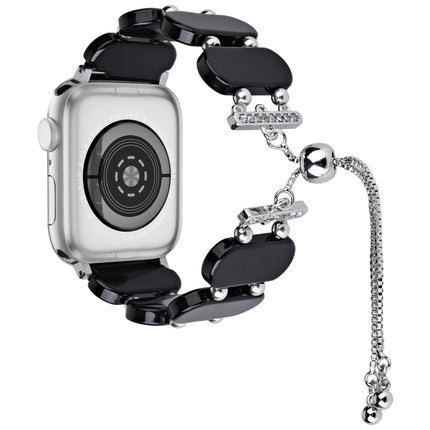 Resin Retractable Chain Watch Band, For Apple Watch Series 6 40mm, For Apple Watch Series 6 44mm - DealBuddy