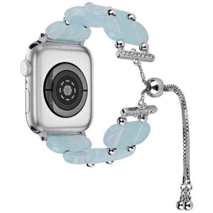 Resin Retractable Chain Watch Band, For Apple Watch Series 5 44mm, For Apple Watch Series 5 40mm - DealBuddy