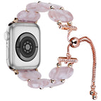For Apple Watch Series 3 38mm / Pink Flower