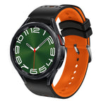 For Samsung Galaxy Watch 6 / Black Orange
