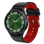 Two Color Silicone Watch Band, For Samsung Galaxy Watch 6 - DealBuddy