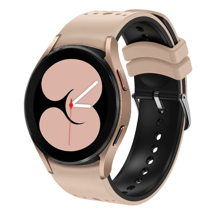 Two Color Silicone Watch Band, For Samsung Galaxy Watch 6 - DealBuddy