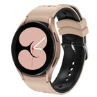 Two Color Silicone Watch Band, For Samsung Galaxy Watch 6 - DealBuddy