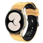 Two Color Silicone Watch Band, For Samsung Galaxy Watch 6 - DealBuddy