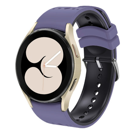 Two Color Silicone Watch Band, For Samsung Galaxy Watch 6 - DealBuddy