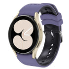 Two Color Silicone Watch Band, For Samsung Galaxy Watch 6 - DealBuddy