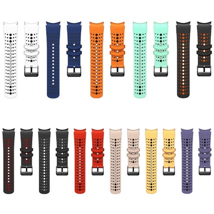 Two Color Silicone Watch Band