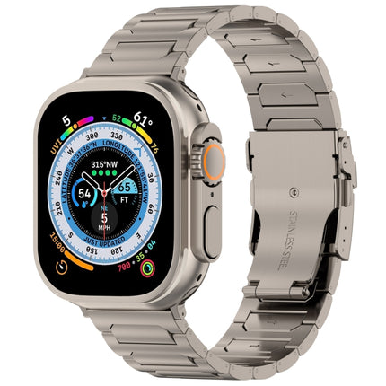 I-Shaped Titanium Metal Watch Band, For Apple Watch SE 2023 44mm, For Apple Watch SE 2023 40mm, For Apple Watch Ultra 2 49mm, For Apple Watch Series 9 45mm, For Apple Watch Series 9 41mm, For Apple Watch Ultra 49mm, For Apple Watch Series 8 41mm       ... - DealBuddy