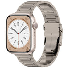 I-Shaped Titanium Metal Watch Band, For Apple Watch 42mm, For Apple Watch 38mm - DealBuddy