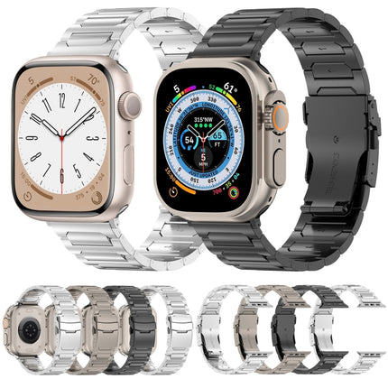 I-Shaped Titanium Metal Watch Band, For Apple Watch 42mm, For Apple Watch 38mm - DealBuddy