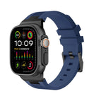 For Apple Watch Ultra 2 49mm / Black Midnight Blue