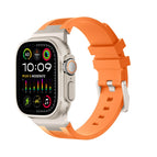 For Apple Watch Ultra 2 49mm / Titanium Orange