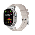 For Apple Watch Ultra 2 49mm / Silver Starlight