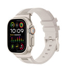 Loners Liquid Silicone Watch Band, For Apple Watch Ultra 49mm, For Apple Watch Series 8 45mm, For Apple Watch SE 2022 44mm - DealBuddy
