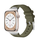 For Apple Watch Series 8 45mm / Silver Green