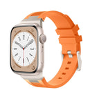 For Apple Watch SE 44mm / Titanium Orange