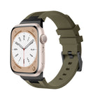 For Apple Watch Series 6 44mm / Black Green