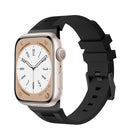Loners Liquid Silicone Watch Band, For Apple Watch Series 5 44mm, For Apple Watch Series 4 44mm, For Apple Watch Series 3 42mm - DealBuddy
