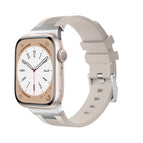 For Apple Watch Series 4 44mm / Silver Starlight