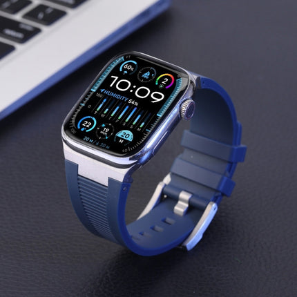 Loners Liquid Silicone Watch Band, For Apple Watch Series 7 45mm, For Apple Watch SE 44mm, For Apple Watch Series 6 44mm - DealBuddy